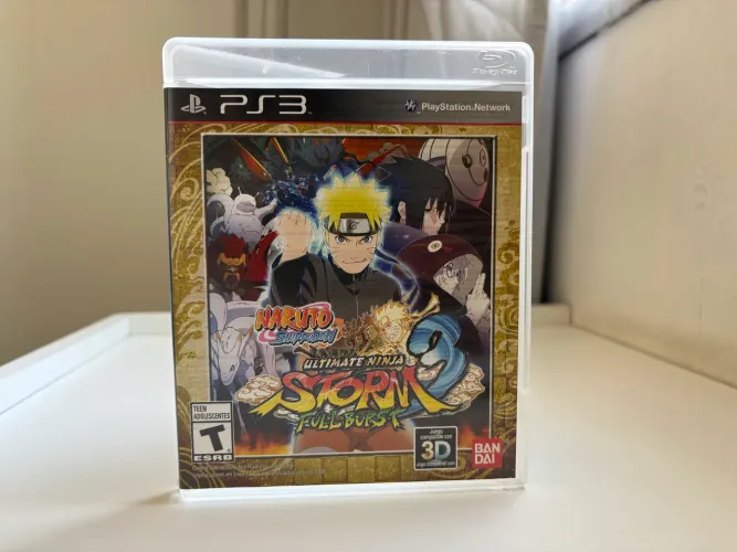 Naruto Shippuden: Ultimate Ninja Storm 3: Full Burst - Impecável | PS3