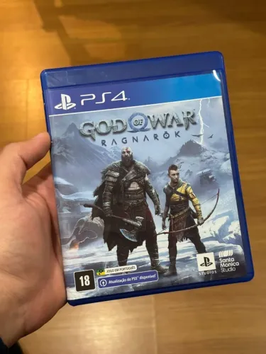 Jogo PS4/PS5 - God of War Ragnarök PS4 - Original - Excelente Estado