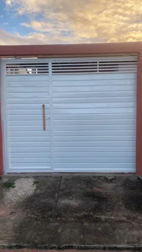 Portão galvanizado 
