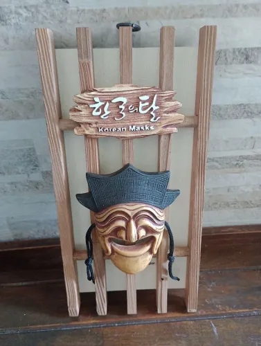 Decoração de parede Hahoe coreano Yangban