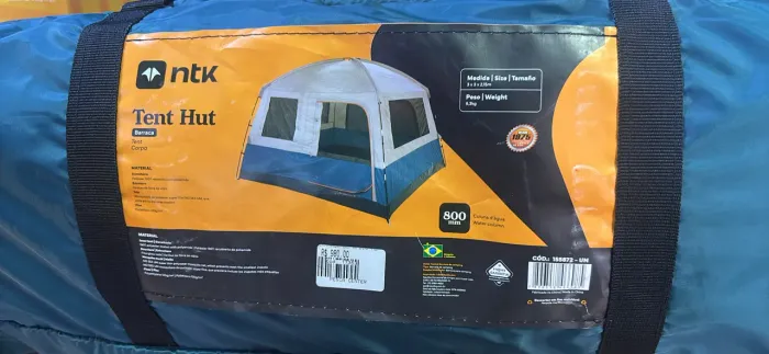 Barraca tet hut 3x3 x 2,15