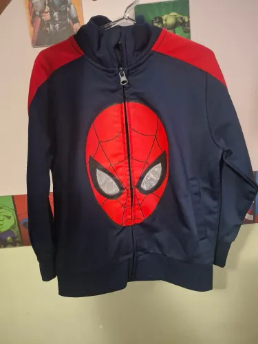 Casaco Homem-Aranha Marvel Original Tam 4 - Muito Novo<br>