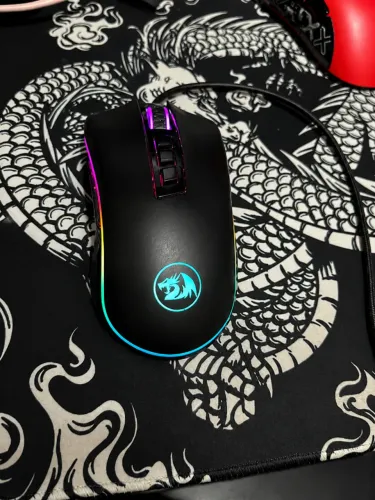 MOUSE GAMER REDRAGON KING COBRA 2, RGB, 24000DPI, 8 BOTOES, PRETO, M711-FPS-1