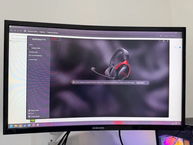 Monitor 144hz Samsung Odyssey 24 polegadas