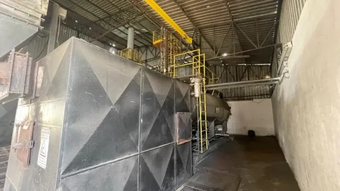 CALDEIRA ENGEMAN 6.000KG/H | 10,5BAR USADA E EM OPERAÇÃO