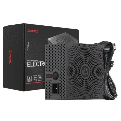 Fonte 750W 80 Plus Bronze Pcyes Electro V2 Nova a pronta entrega com garantia