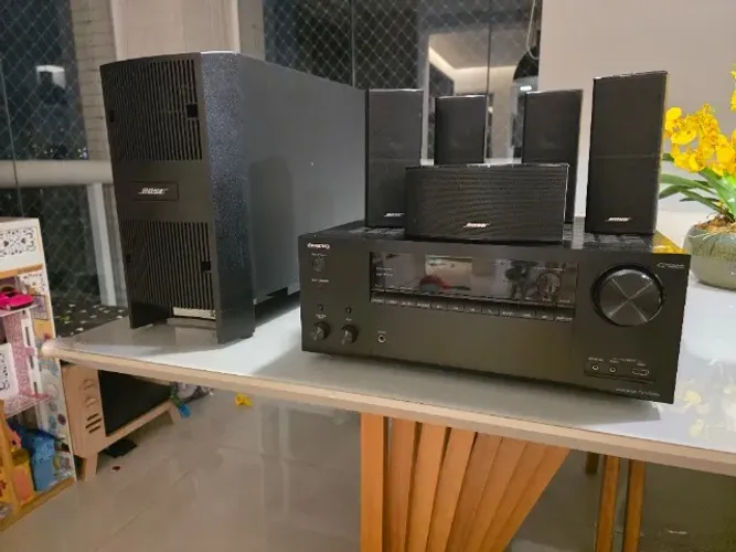 Home theater completo Bose + Onkyo