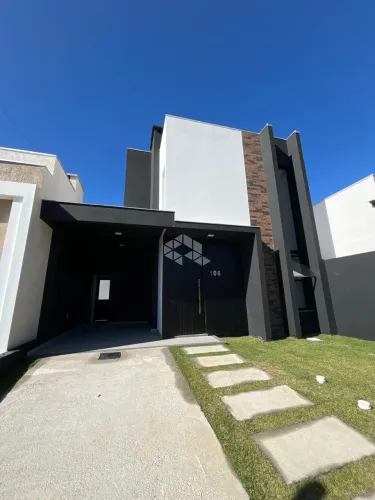 Sobrado três dormitório sendo uma suíte no condomínio Vivare