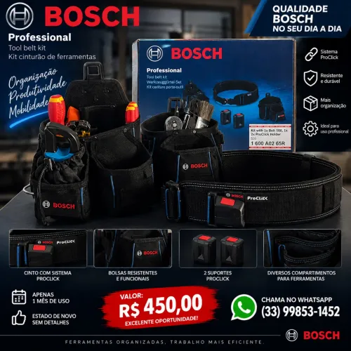 Cinto Bosch pro click novo