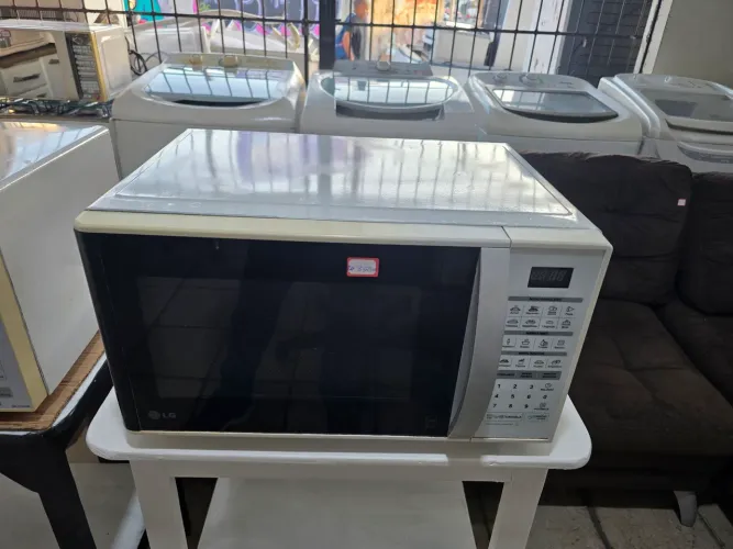 Microondas lg funcionando perfeitamente