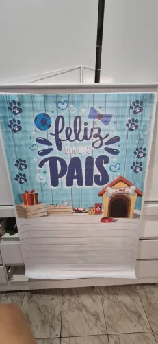 Painéis para banho e tosa dia dos pais