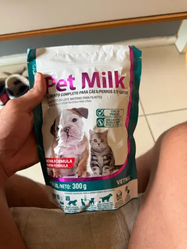 Pet Milk Vetnil 300g Substituto Leite Materno Cães E Gatos - Validade 2027