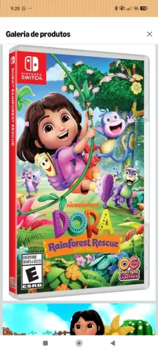 (NOVO) Dora aventureira Nintendo switch original