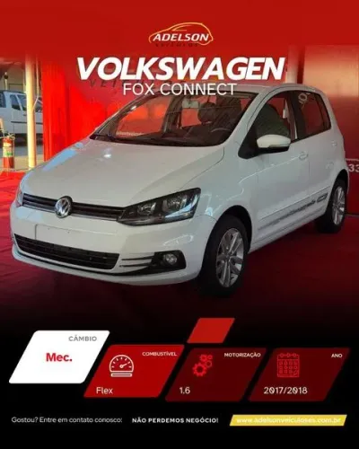 Volkswagen Fox Connect I Motion 1.6 Flex 8V 5P 2017