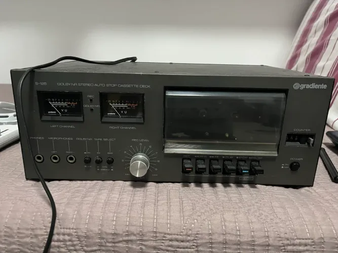Vendo Tape Deck - leia a descrição