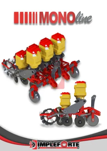 Plantadeira 3 linhas impleforte para trator