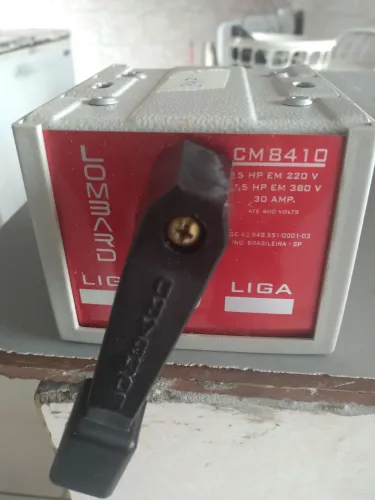 Chave elétrica lombard  250 reais 
