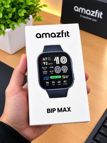 Amazfit Bip Max 2026 Smartwatch - Pouco Uso + Caixa e Acessórios