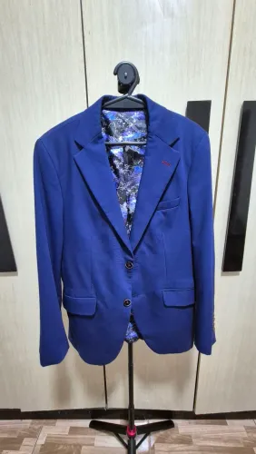 Blazer Terno Masculino Azul