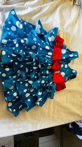 Vestido galinha pintadinha até 2 anos