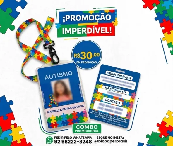 Cracha e cordão