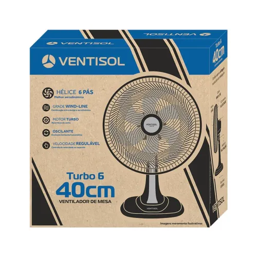 Ventilador Ventisol 40 Centímetros Lacrado