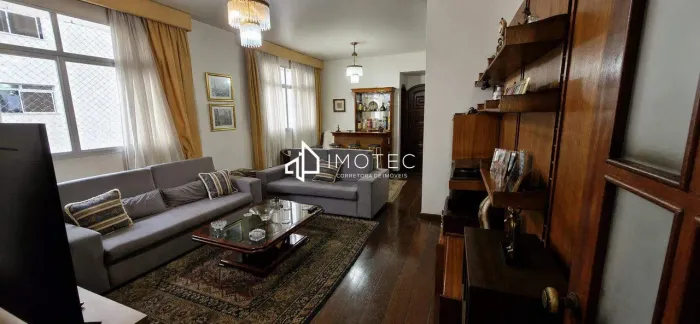 Apartamento à venda, 4 quartos, 1 suíte, 2 vagas, Lourdes - Belo Horizonte/MG