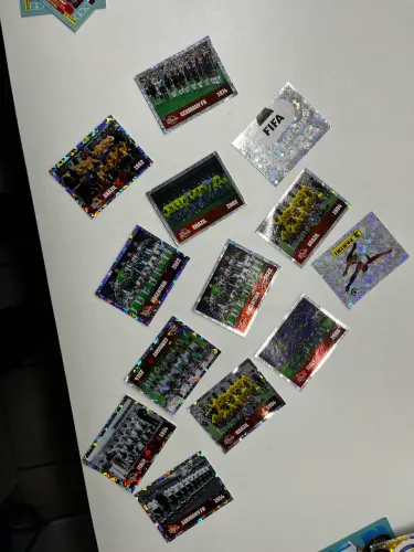 Figurinhas das seleções da copa !
