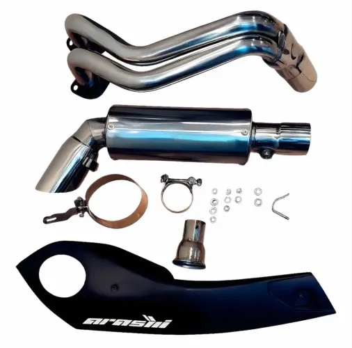 Escape Esportivo Original Arashi - Yamaha MT 03 e R3 
