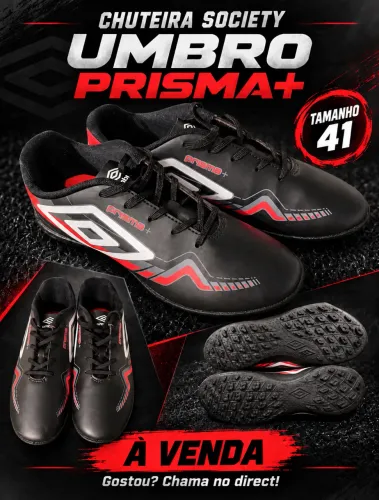 Chuteira Society Umbro Prisma
