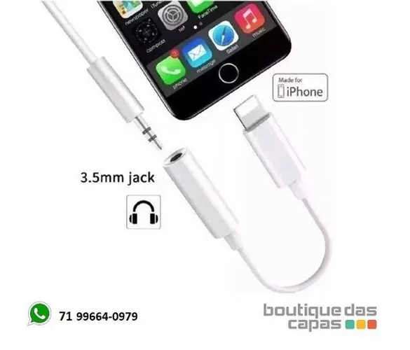 Cabo Adaptador Ios Convertor Para P2 Femea le-0154 iphone