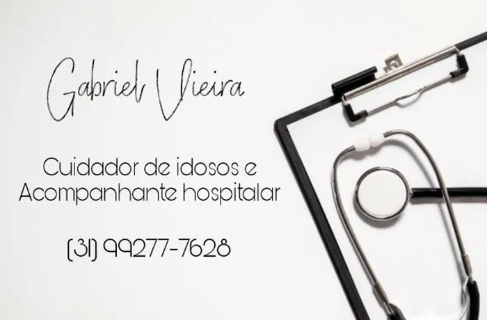 Cuidador de idosos e Acompanhante Hospitalar