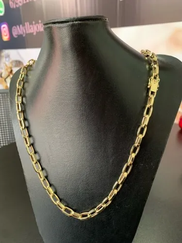Corrente 22 gramas em ouro 100% 18k