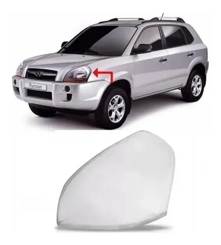Lente Farol Tucson 2004 2005 2006 A 2013 2014 2015 Esquerdo