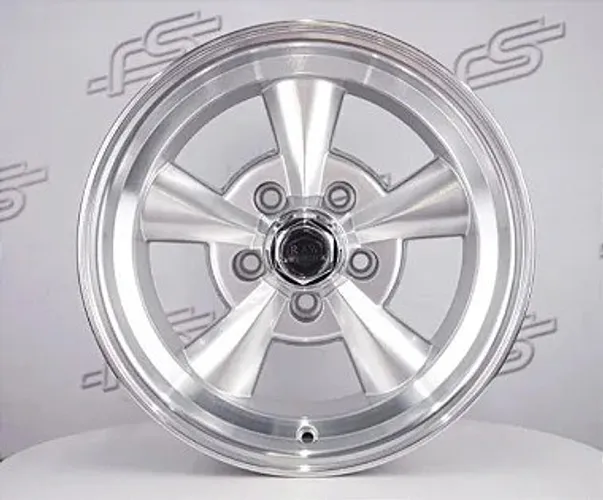Roda Vintage I prata borda diamantada aro 15 5x139