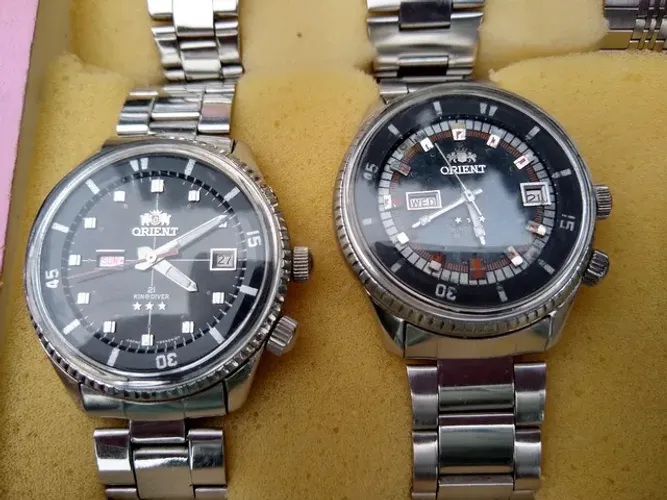 Relógios Orient automáticos KD 3 chaves