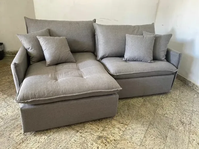 Sofá Cama Maserati Grafite ftt7