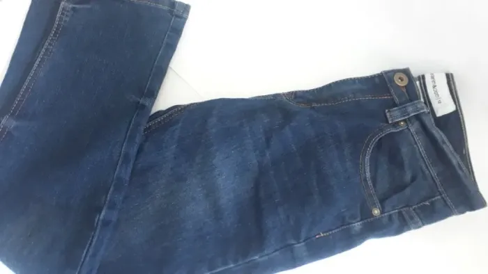 Calça Jeans Infantil menino tam 12 Denin semi nova ótimo estado
