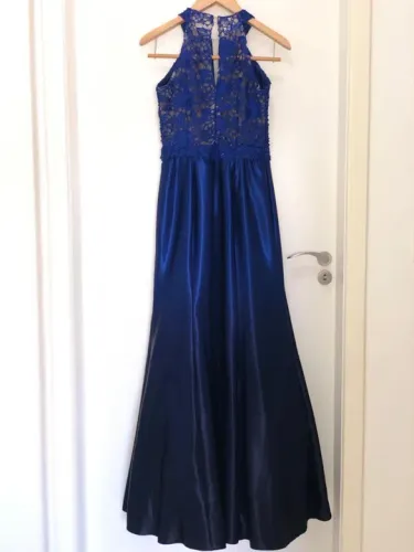 Vestido de festa azul