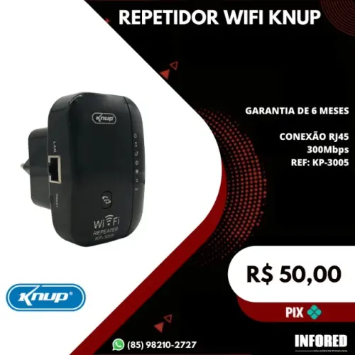 Repetidor Wifi Knup KP-3005