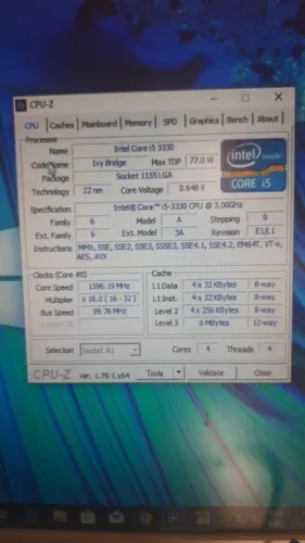 Kit I5 3330 8 GB ram