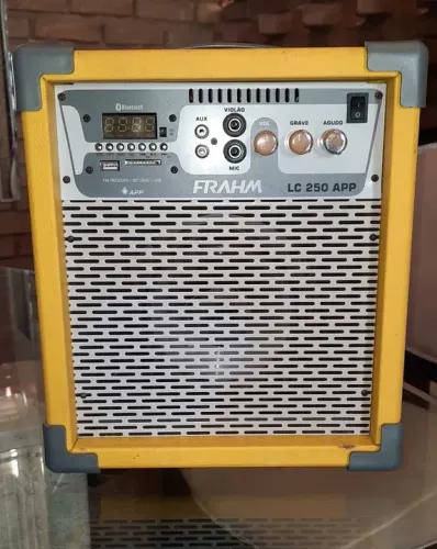 Caixa de som frahm lc 250 app