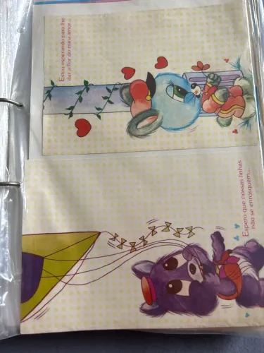 Papéis de carta antigos Kabi- kit1