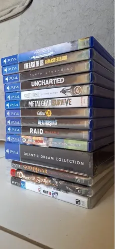 Jogos PlayStation 3 e 4