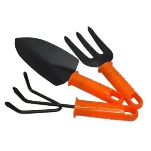 Conjunto Para Jardim 3 Pcs Com Pá Ancinho e Rastelo Bestfer