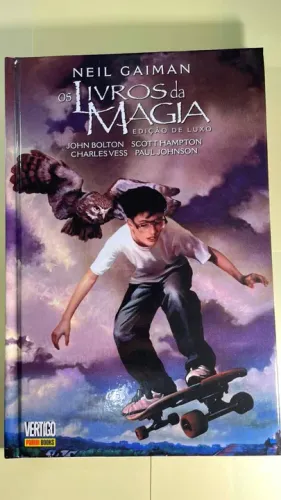 Os Livros da Magia Neil Gaiman - Edição de Luxo Panini Books - capa dura 2013