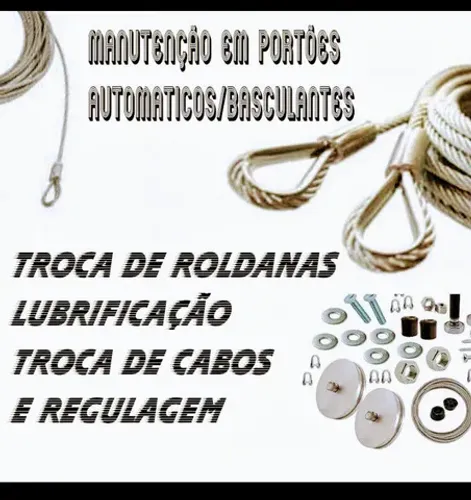 Consertos em portão basculante