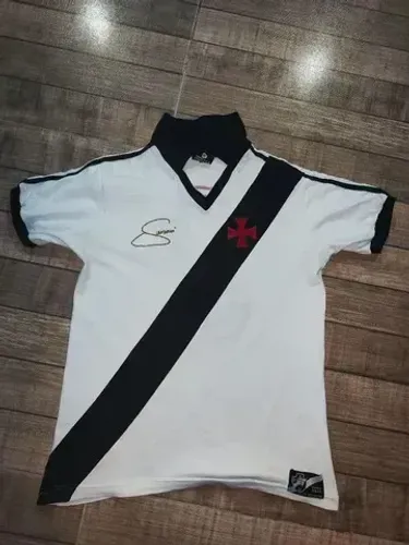 Camisa Vasco Branca Homenagem ao Geovane - Número 8