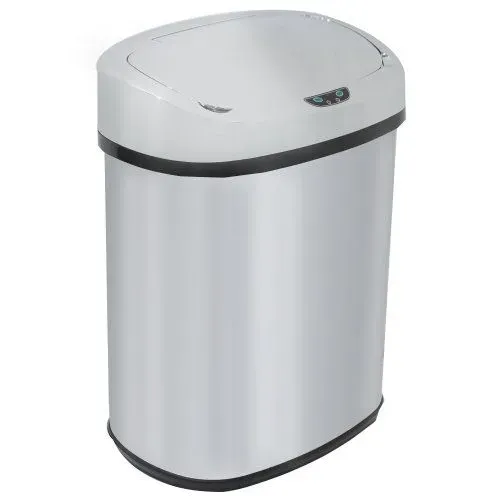 Lixeira Automática Inox com Sensor 40 Litros