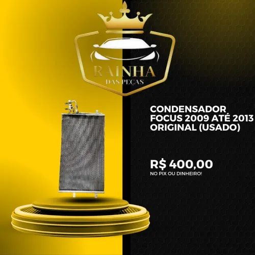 Condensador Focus 2009 até 2013 Original (Usado)